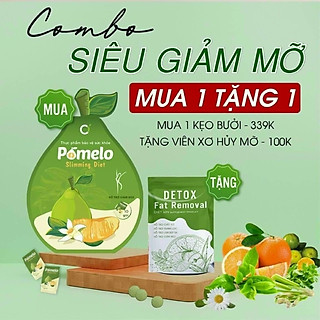 Kẹo Bưởi Pomelo hỗ trợ kiểm soát cân nặng, cam kết hiệu quả (túi 10 viên)