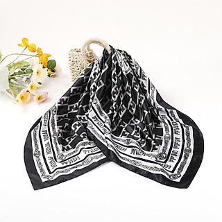 50 mẫu khăn lụa bandana quấn áo - Khăn turban đội đầu 90x90cm