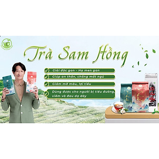 TRÀ SÂM HỒNG THƯỢNG HẠNG GÓI (500Gam) TRÀ VG