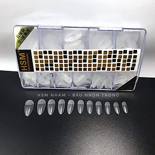 HSM móng úp form bầu nhọn nhám sẵn