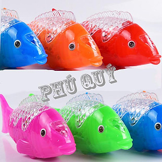 Cá Chép chạy Pin ( Đèn+Nhạc )