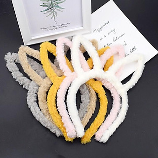 Bờm lông cài tóc hình tai thỏ, gấu, mèo xinh xắn