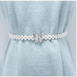 Thắt Lưng hạt ngọc mặt họa tiết