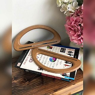 Quai túi xách gỗ làm túi Macrame