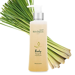 Dầu Massage Body Biyokea - Invigorating B8 - 200ml