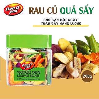 Rau Củ Quả Sấy Khô 200g Vegetable Crisps Dan D Pak