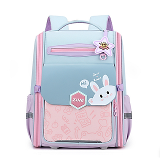 Balo học sinh cấp 1 và 2 siêu nhẹ chống gù chống nước cao cấp phong cách nhật bản