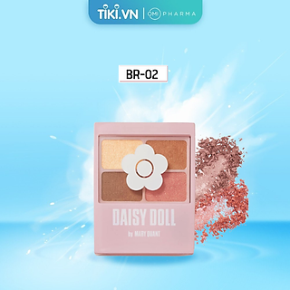 Bảng Phấn Mắt Daisy Doll Nhật Bản Siêu Bền Màu Với 4 Màu Trang Điểm Đa Chức Năng Phấn Má Hồng Phấn Bắt Sáng 5.1g