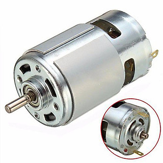 Motor 12V 775 Công Suất 150W Trục Tròn
