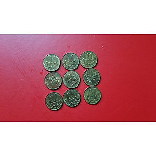 Đồng xu Liên bang Nga 10 Kopeck sưu tầm