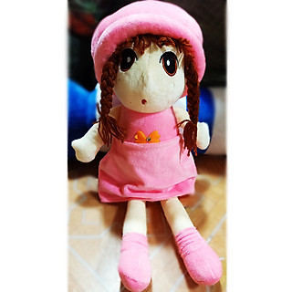 Búp Bê Nhồi Bông, Gấu Bông Búp Bê  60cm ( giao màu ngẫu nhiên )