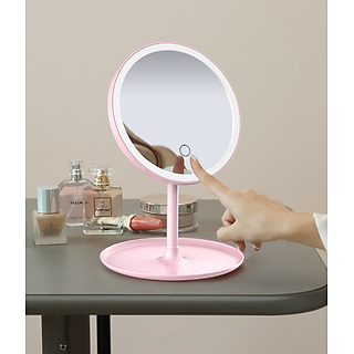 Gương trang điểm để bàn - đèn led Hàng Chính Hãng