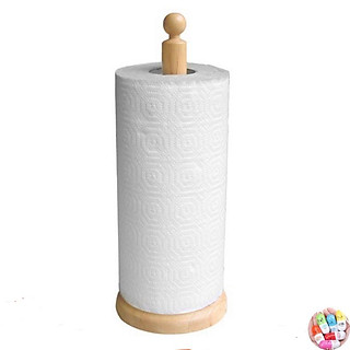 Cây Để Giấy Cuộn Đứng Bằng Gỗ, Nhà Bếp Màu Sáng Đẹp