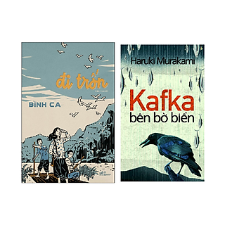 Combo 2 cuốn Tiểu Thuyết: Đi Trốn (Bìa Cứng) + Kafka bên bờ biển (Tái Bản 2020)