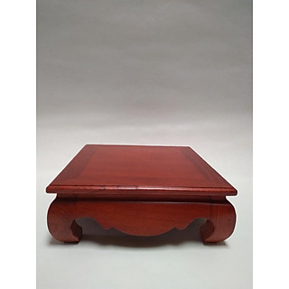 Đế kê tượng gỗ hương 25cmx25cmx10cm PMDKT1