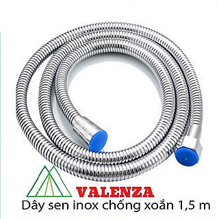 Dây sen tắm inox sus304 chống xoắn 1,5m