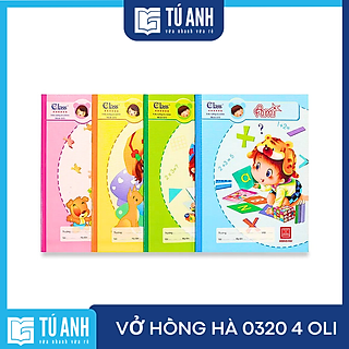 Lốc vở Hồng Hà 4 oli 96 trang