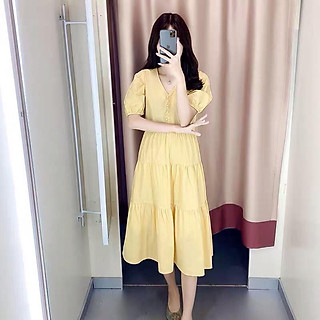 Đầm babydoll dáng xoè 3 tầng siêu xinh