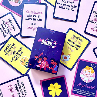Bộ bài Drinking game huệ nốc out tổng hợp 83 lá bài cho cặp đôi nhóm bùng nổ cuộc vui