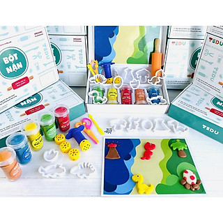 COMBO 13 BỘT NẶN ĐẤT NẶN ĐỒ CHƠI AN TOÀN QUÀ SINH NHẬT