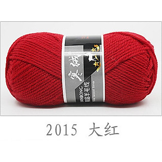 Len đan khăn lông cừu nhập khẩu cao cấp , dụng cụ đan móc thủ công thú áo khăn mũ cao cấp