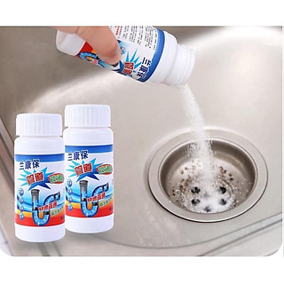 Combo 2 chai bột tẩy vệ sinh ống nước