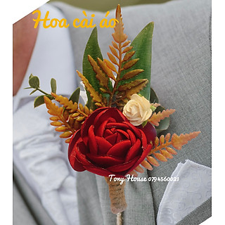 HOA CÀI ÁO CHÚ RỂ - PHỤ RỂ QUÝ TỘC SIÊU SANG TRỌNG