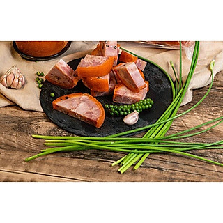 Thịt nguội - Jambon Da Bao Đỏ  ĐNA food. Gói 500g (giao tphcm)