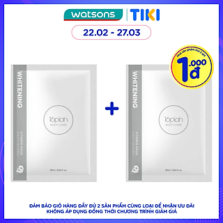 Mặt Nạ Dưỡng 16plain Multi-care Trắng Da Ngừa Mụn Whitening Vitamin Mask 25ml