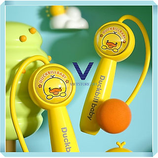 Bộ Dây Nhảy Thể Dục Không Dây Hình Vịt