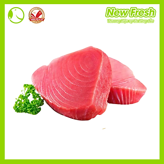Cá Ngừ Đại Dương Fillet Cắt Lát Mềm Béo Đặc Biệt Xuất Khẩu Size 3 Lát - Khay 1Kg