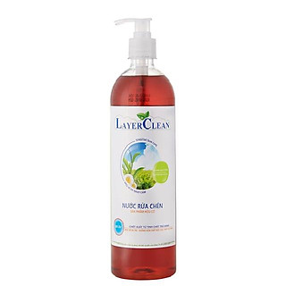 Nước rửa bát Layer Clean hương hồng 800ml