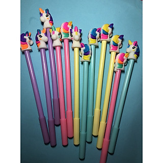 Hộp 12 bút gel hình unicorn 