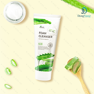 Sữa rửa mặt nha đam Ekel Aloe Foam Cleanser 180ml