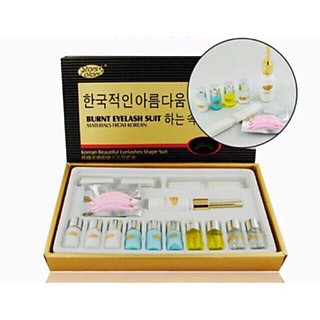 combo  thuốc uốn mi + trục 3d+ trục 6d+ dán mi dưới