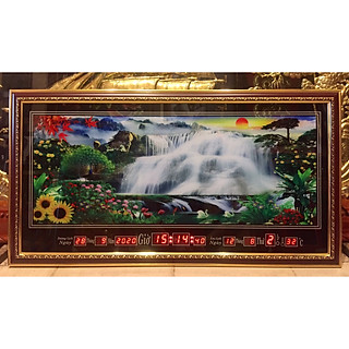 Đồng hồ điện lịch vạn niên suối thác - MS538