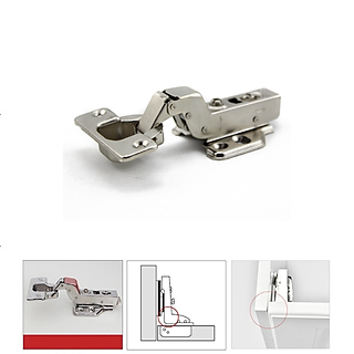 Bản lề giảm chấn bằng inox Bản lề tủ gỗ BÁN GIÁ SỈ