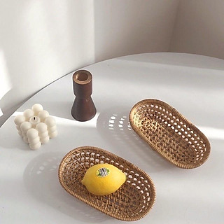 Giỏ mây đựng đồ đa năng size nhỏ.