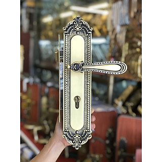 Khóa đồng tay gạt cửa chính k1