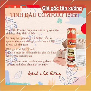 Xả Vải Khô SoNa 150ml Hương Comfort & Downy/ Tinh dầu comfort và Downy