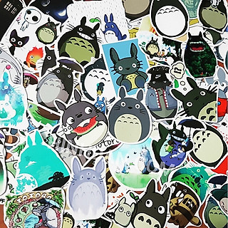Sticker Totoro set 30 ảnh có ép lụa