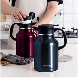 Phích Pha Trà, Bình Giữ Nhiệt, Bình Ủ  (1.6L) Giữ Nhiệt Nóng và Lạnh Suốt 24h