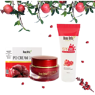 SET COMBO HẠT LỰU ĐỎ - CHỐNG NẮNG, DƯỠNG TRẮNG, TÁI TẠO DA