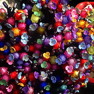 Combo 10 cột tóc hạt lựu