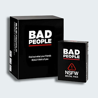 Bộ Trò Chơi Thẻ Bài Bad People Board Game Thú Vị