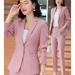 Bộ áo vest 2 lớp quần dài tặng kèm áo thun dona21112608