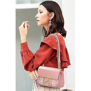 Túi Xách Thời Trang DOODOO Kẻ Ca Rô