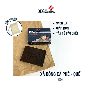 Xà bông thiên nhiên quế DEGO PHARMA 100G - Dưỡng Da Trắng Sáng & Tẩy Tế Bào Chết