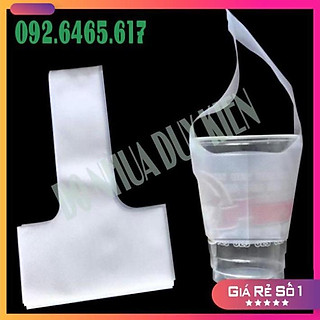 Combo 500Gr TÚI CHỮ T Đựng Cốc Trà Chanh , Túi Đựng Cốc Trà Sữa