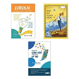 Sách - Combo Eureka khoảnh khắc sáng tạo xuất thần + Mật mã hạnh phúc + Đừng để cảm xúc thôi miên lý trí